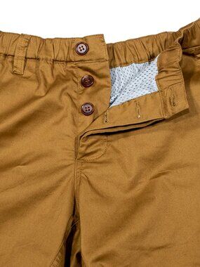 WOOF Freeball 6" Chino Shorts "Polished Walnuts" (NEW)